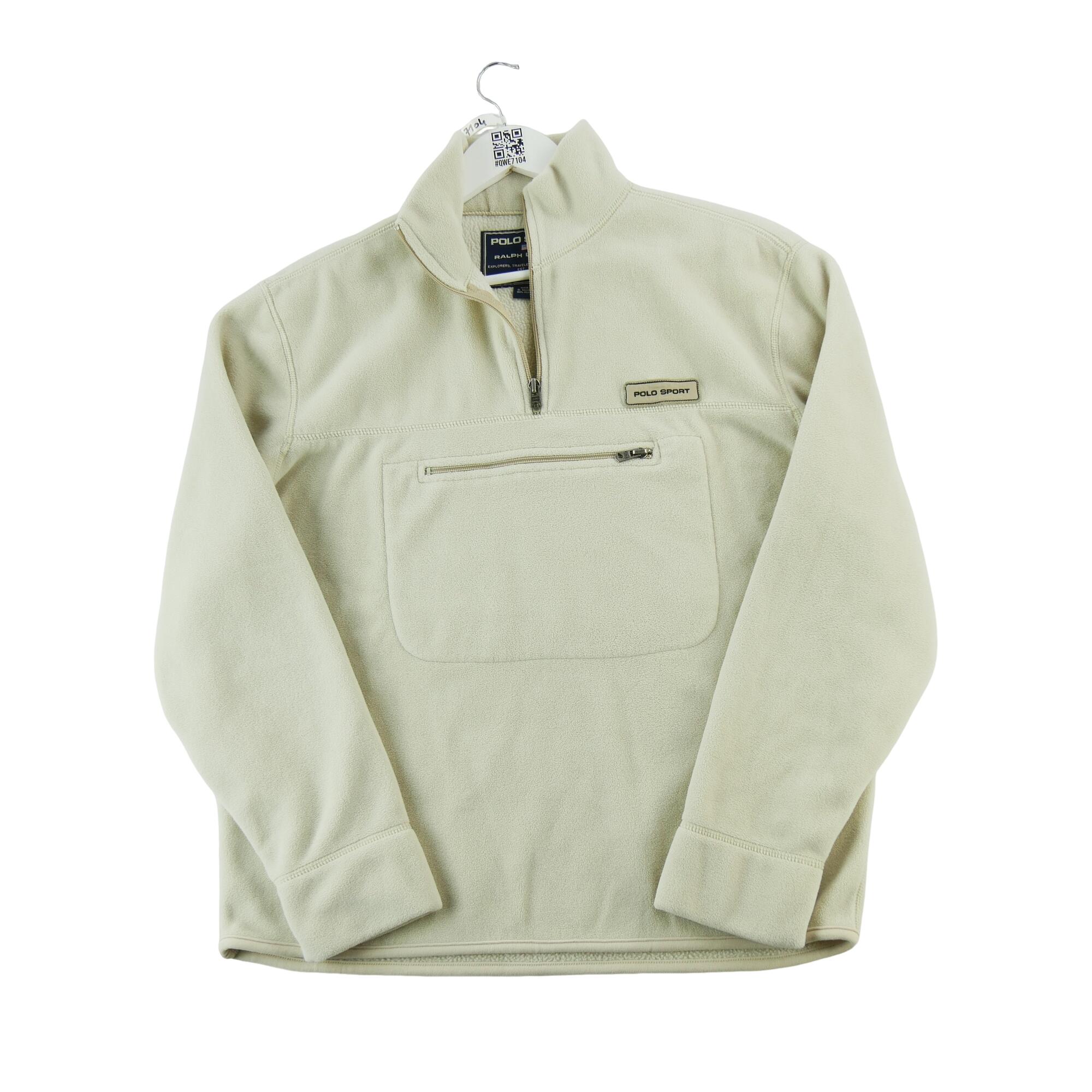 Second life - Polo Ralph Lauren męski polar beżowy - Jak nowy