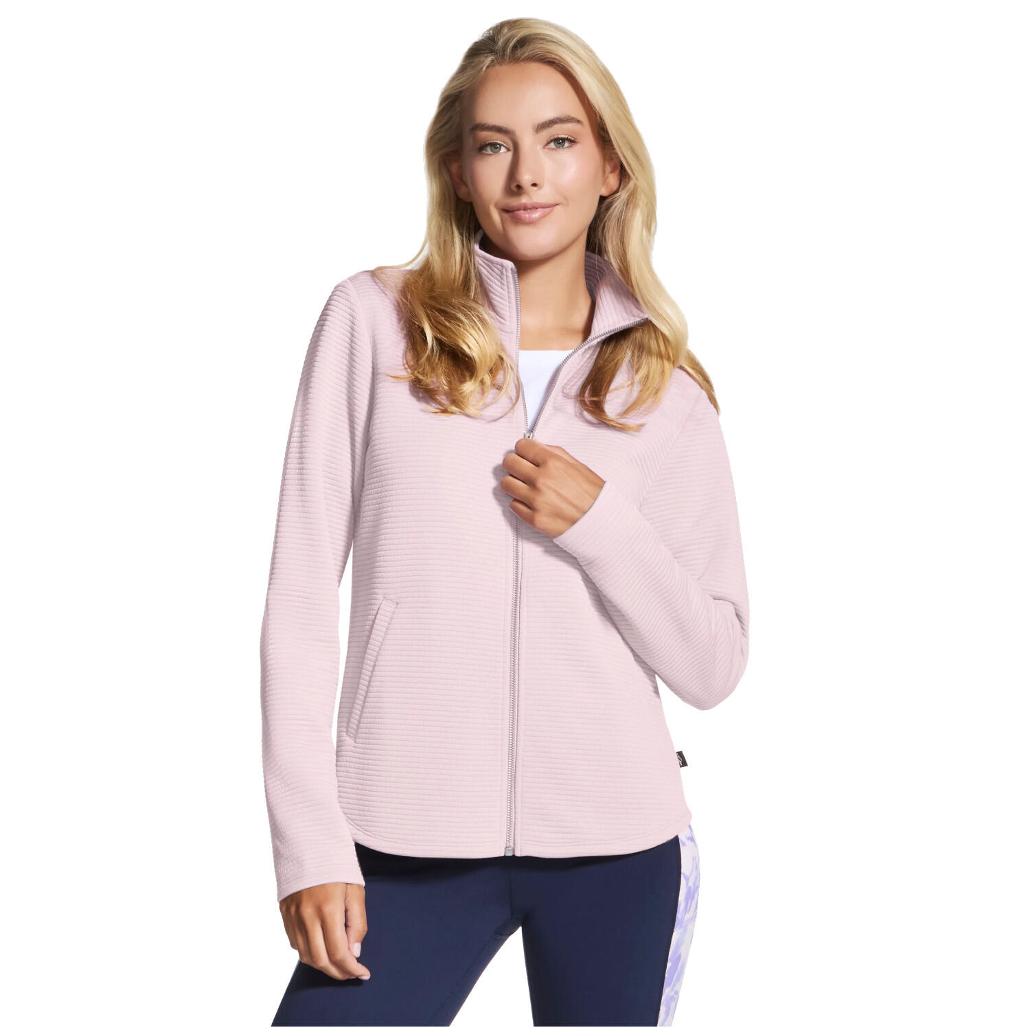 Bluza dresowa sportowa damska The Hoodless Hoodie GoWalk Shine Jacket
