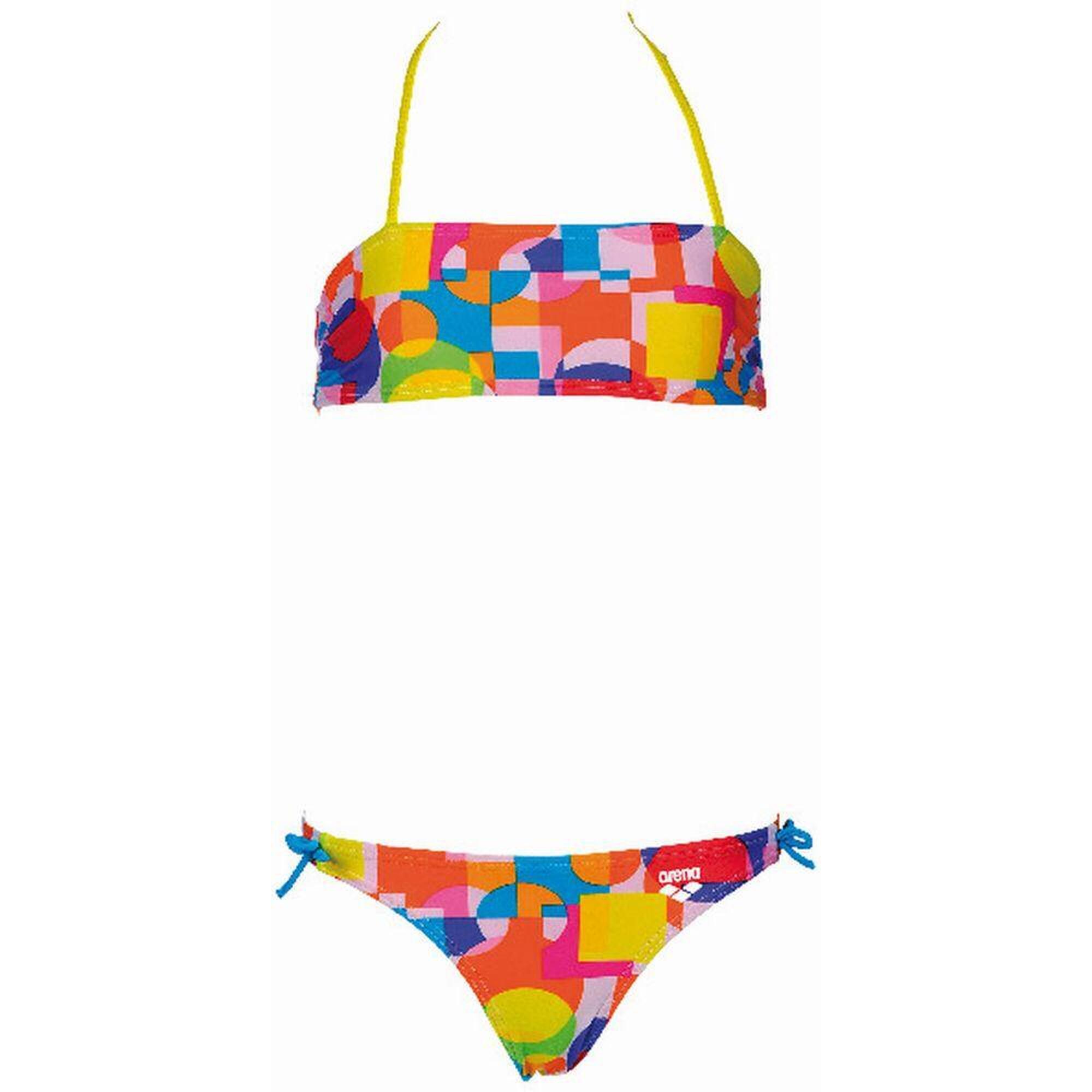 Strój kąpielowy dziewczęcy dwuczęściowy na basen plażę Arena Marble