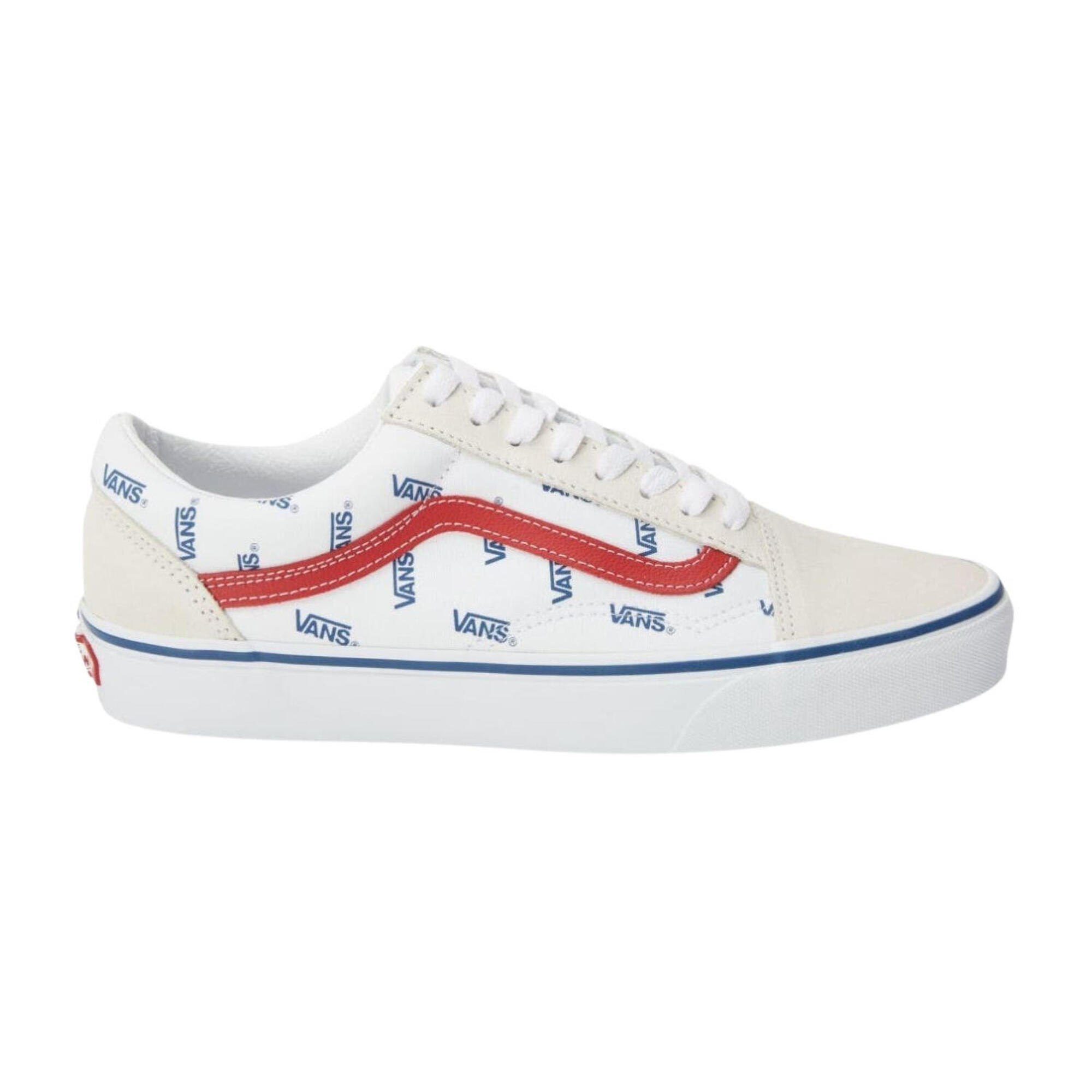 Buty do chodzenia męskie Vans Old Skool Logo białe