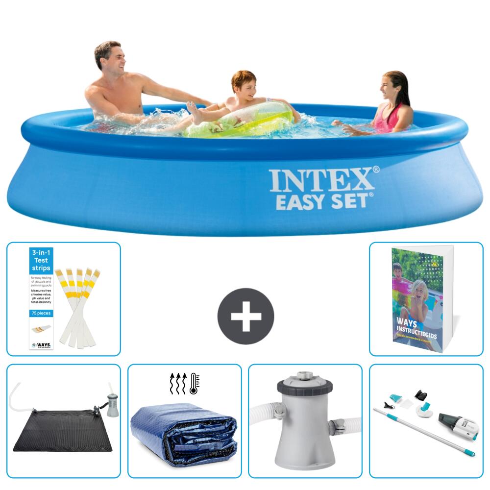 INTEX Basen Easy Set Okrągły - 305x61 cm - 7-częściowy S82