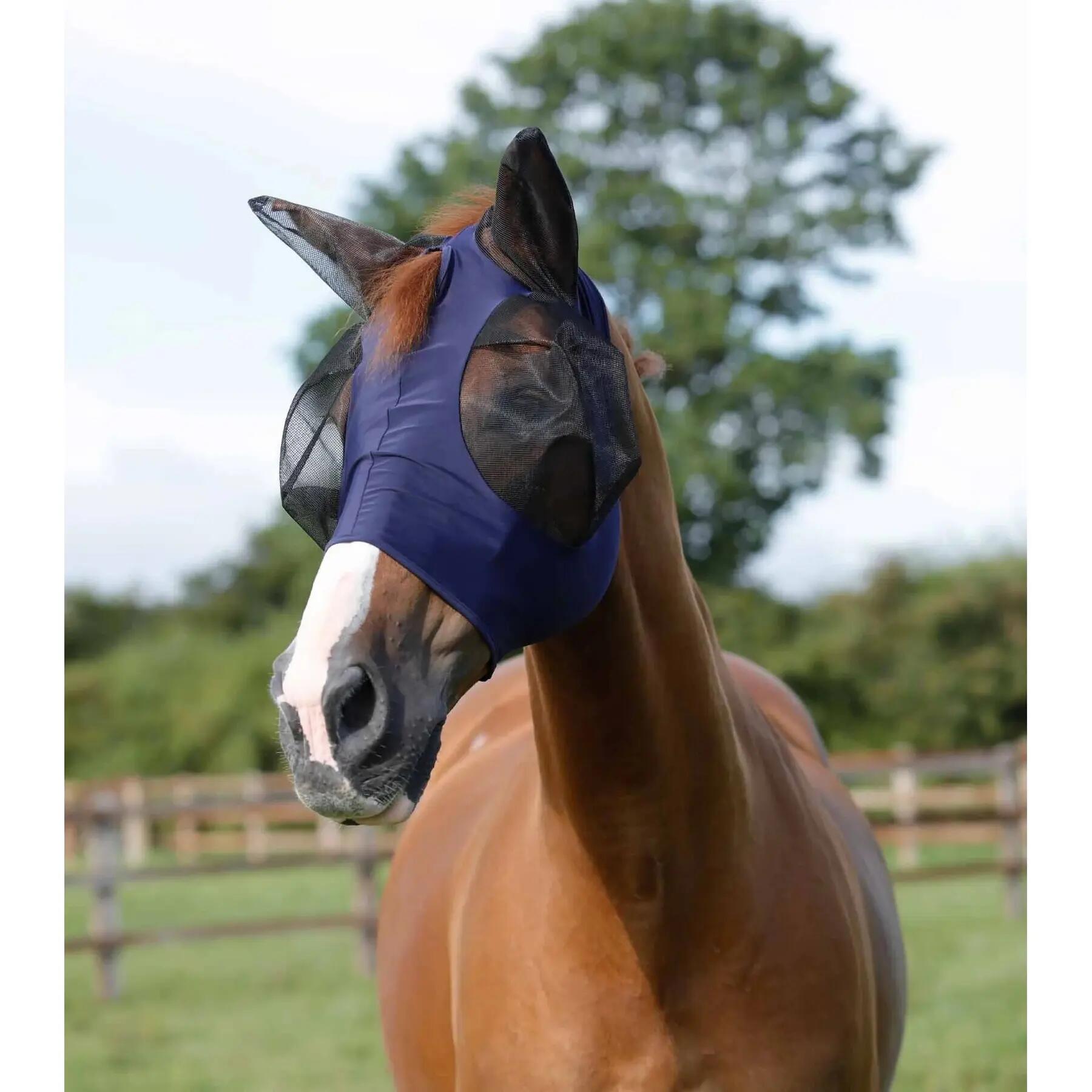 Maska na owady dla konia Premier Equine Comfort Tech Lycra