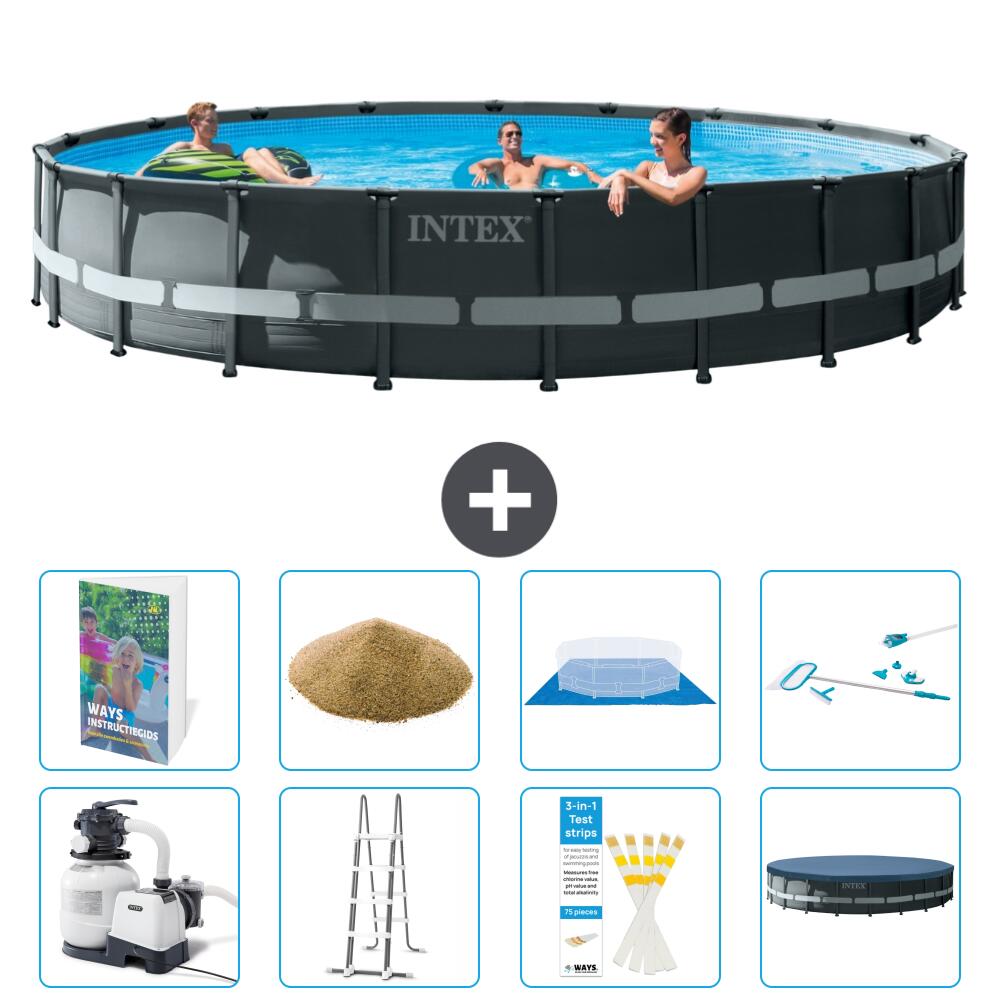 INTEX Basen Ultra XTR Okrągły - 610x122 cm - 9-częściowy S580
