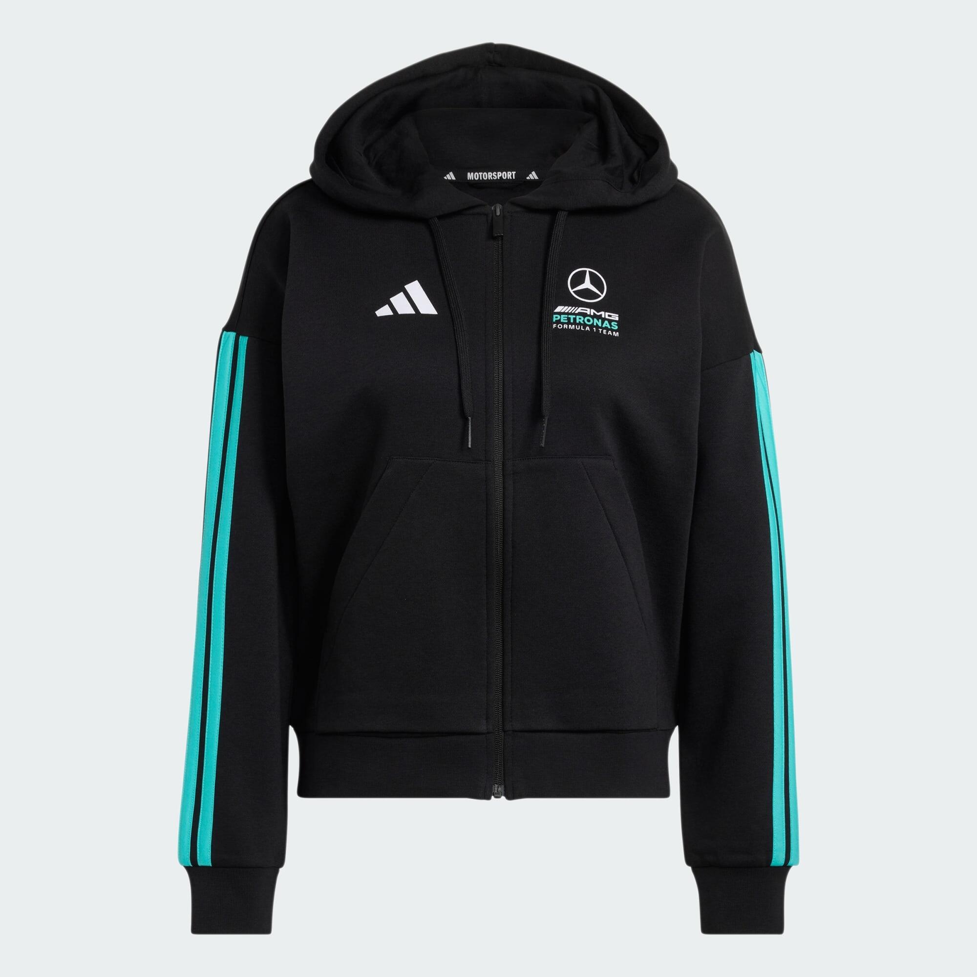 BLUZA Z KAPTUREM MERCEDES - AMG PETRONAS FORMULA 1 TEAM DNA FULL ZIP