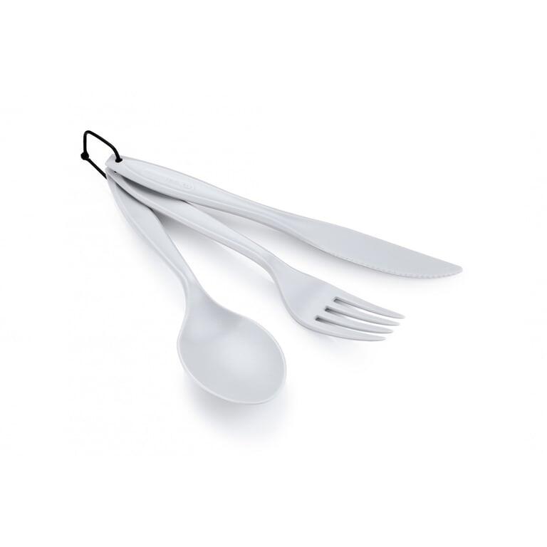 GSI Sztućce 3 PC RING CUTLERY SET-Srebrny