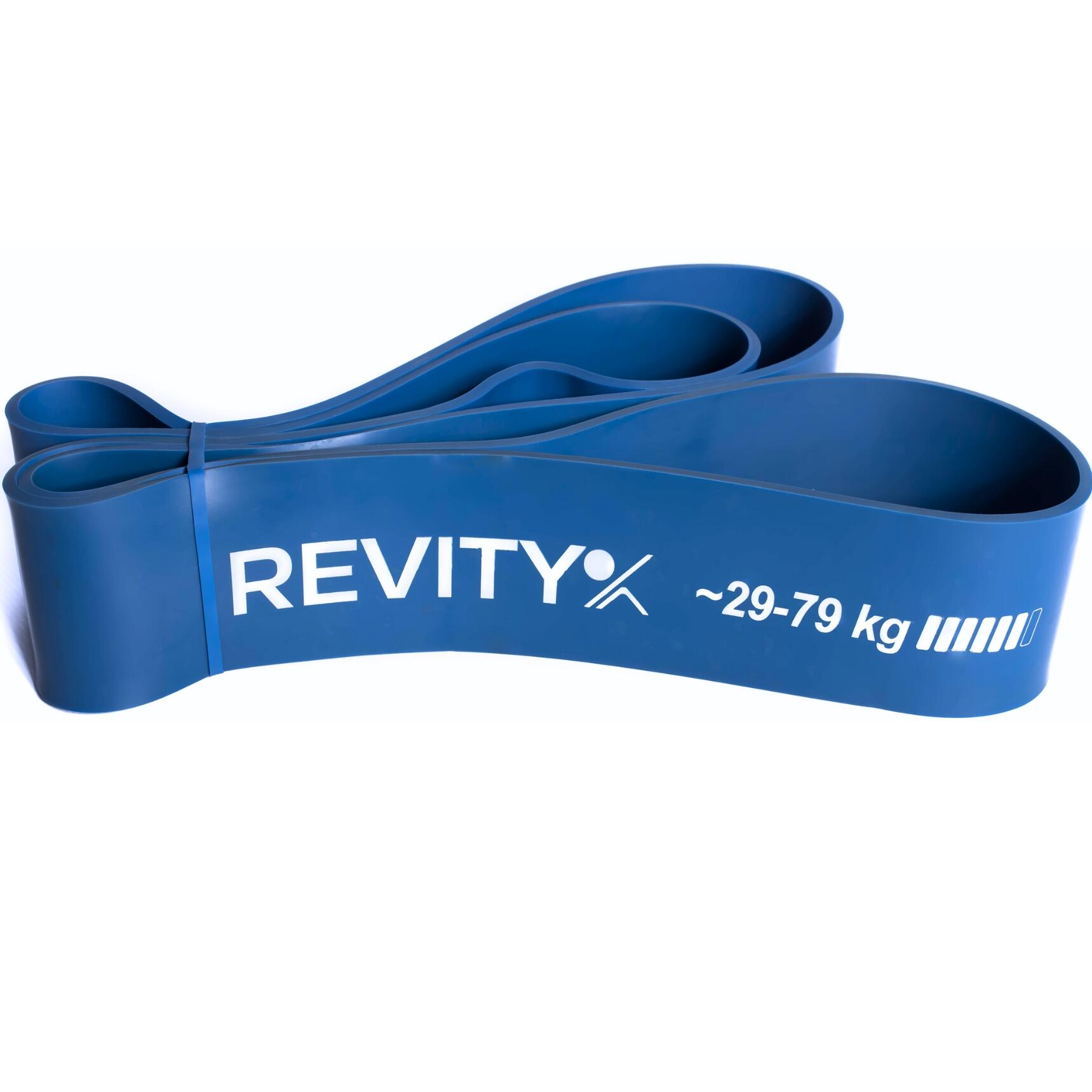 Guma taśma oporowa do ćwiczeń Power Band Revity opór 29-79 kg