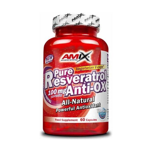 Czysty resweratrol antyoksydant 100 mg - 60 kapsułek Amix Nutrition