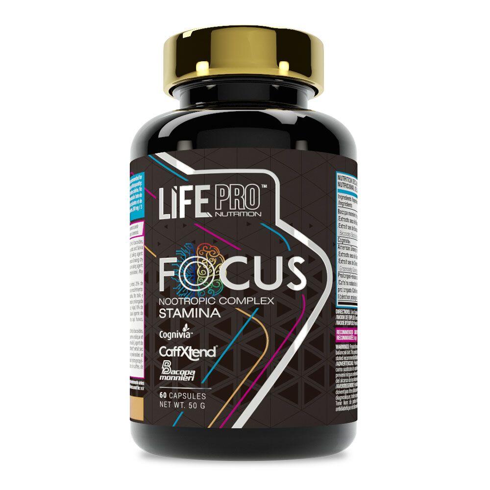 Kompleks nootropowy Focus - 60 kapsułek LifePRO
