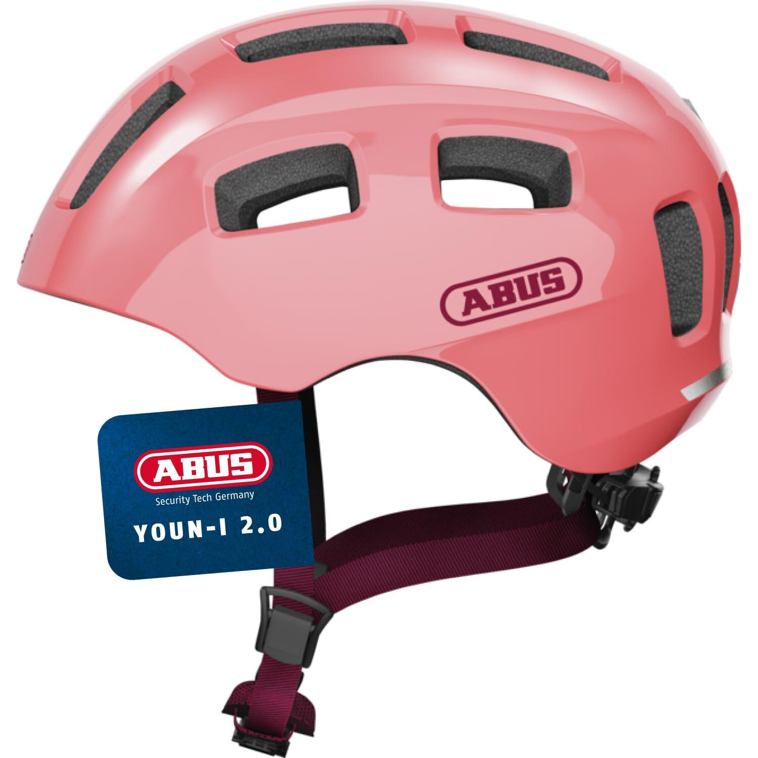 Kask Rowerowy Youn-I 2.0 Living Coral S 48-54 Cm
