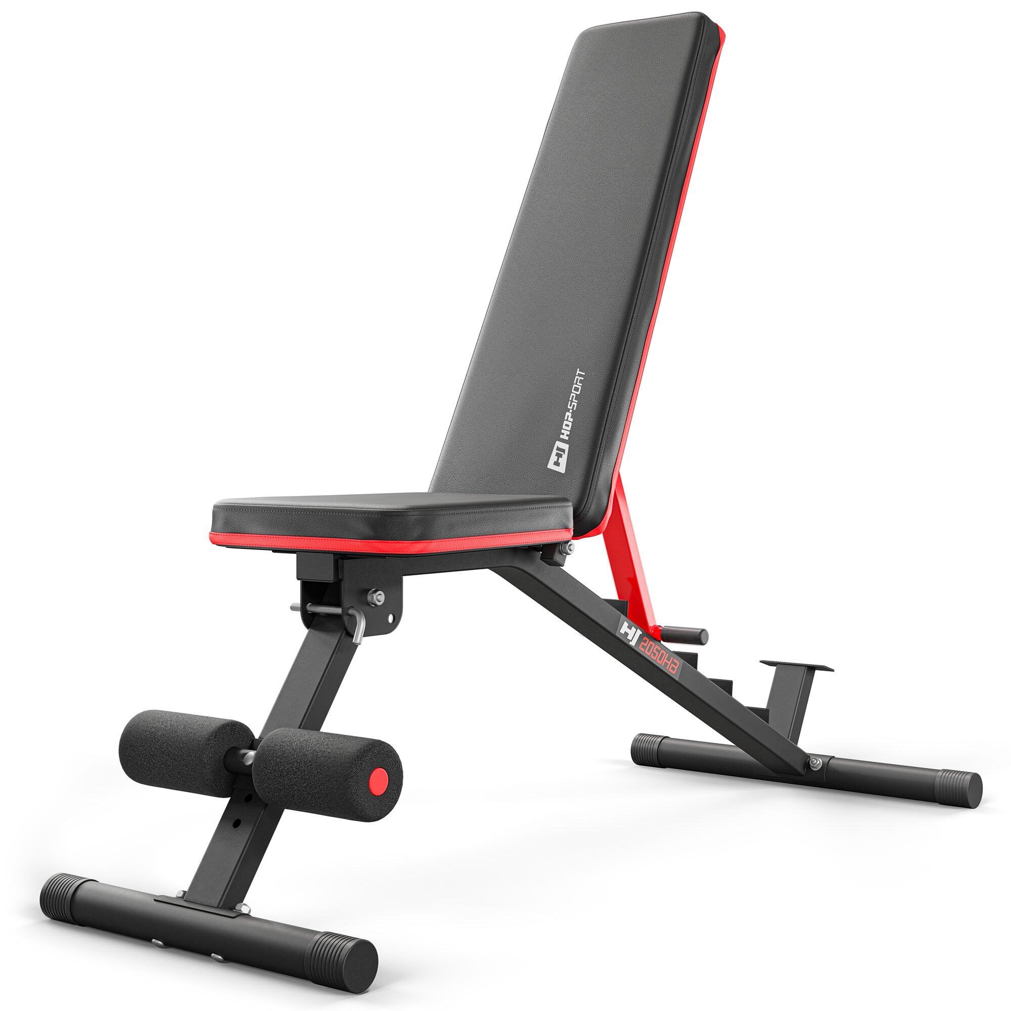 Ławka do ćwiczeń Hop-Sport HS-2050HB składana