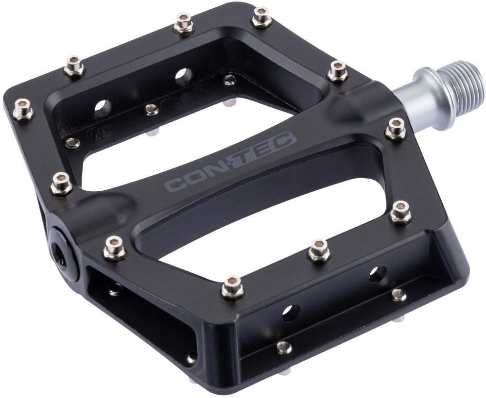 CONTEC Black22 pedał platformowy, aluminium, 9/16