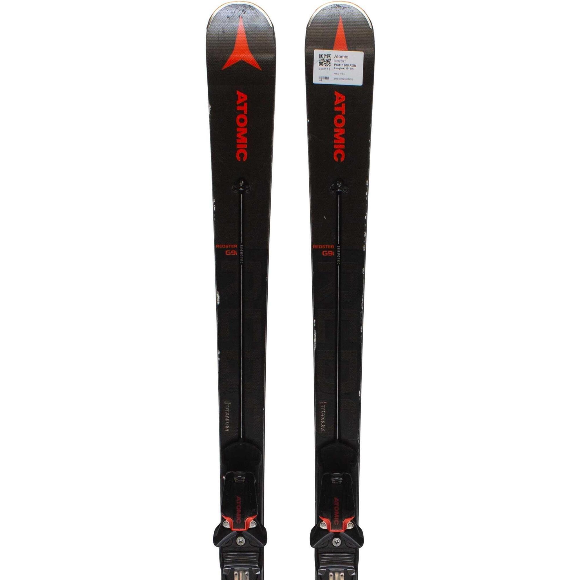 Second Life- Narty ATOMIC Redster G9i Ti  177 cm- Stan zadowalający