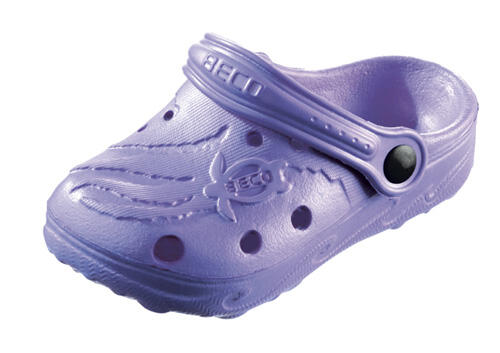 Clogs dziecięce Beco Schildi jasny fiolet