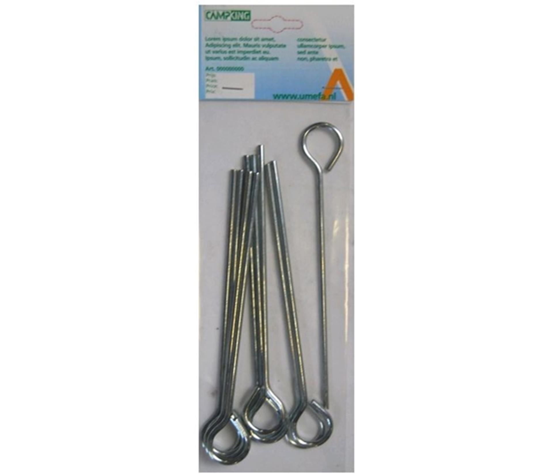 Campking Umefa kołek zamknięty 18 cm 10 szt