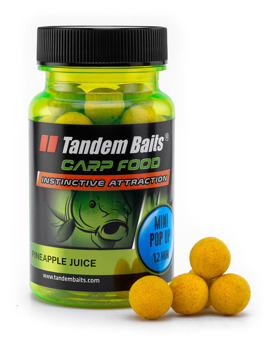 Mini kulki pływające Carp Food Perfection Pop-Up 12mm/30g Ananasowy Sok