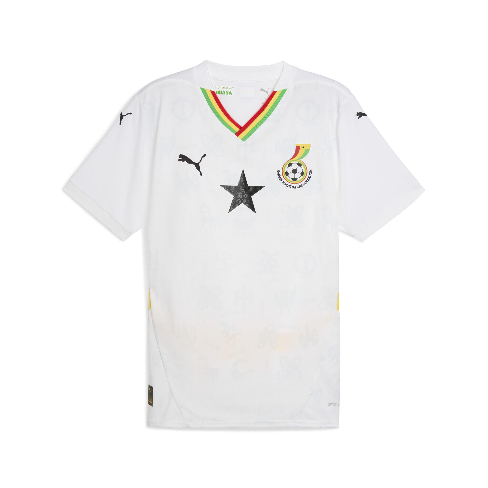 Męska koszulka domowa Ghana 2025 PUMA