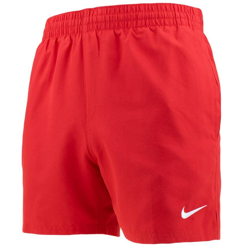 Spodenki kąpielowe męskie NIKE Essential 5, regular fit, czerwone