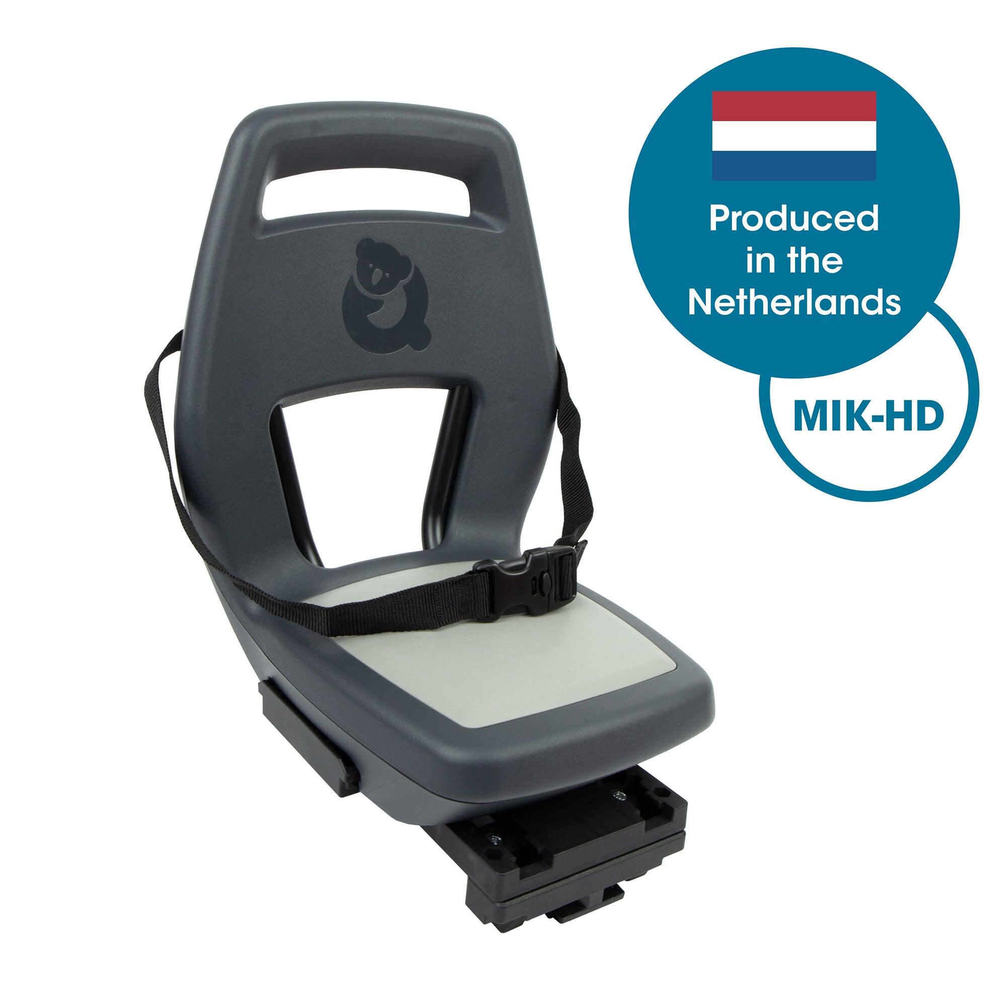 Qibbel Junior 6+ fotelik tylny MIK-HD szary