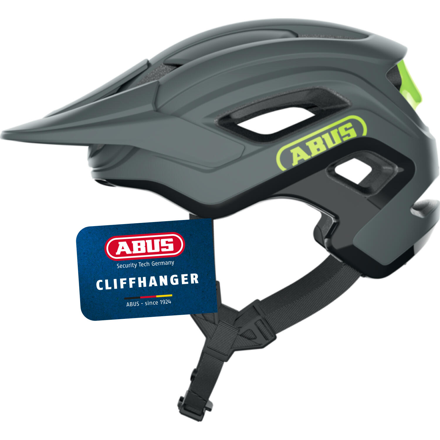 Wyścigowy kask rowerowy „Cliffhanger”, szary