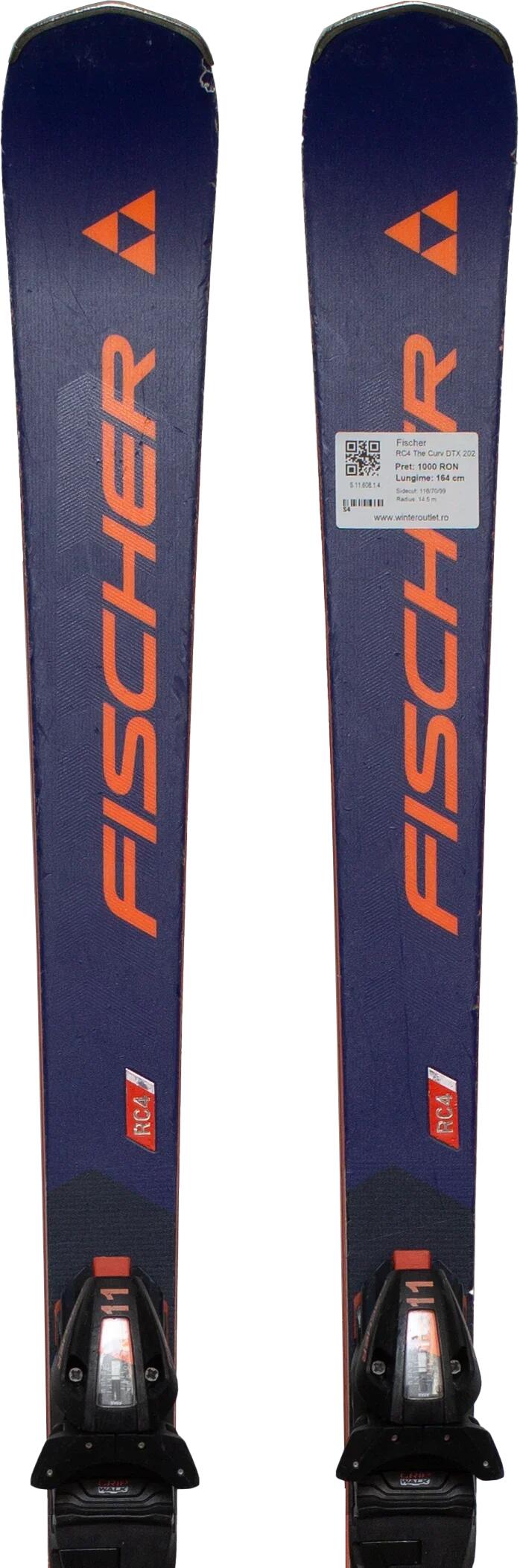 Second Life- Narty FISCHER RC4 The Curv DTX 2024, 171 cm- Stan dobry
