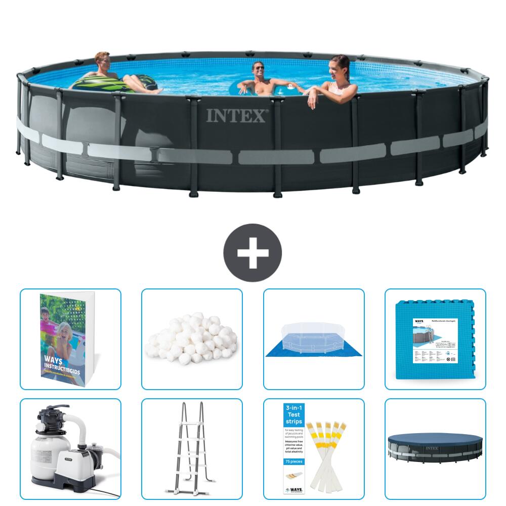 INTEX Basen Ultra XTR Okrągły - 610x122 cm - 9-częściowy S681