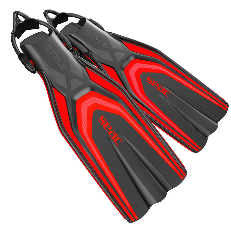 Płetwy nurkowe Seac Style S Bungee lekkie do podróży