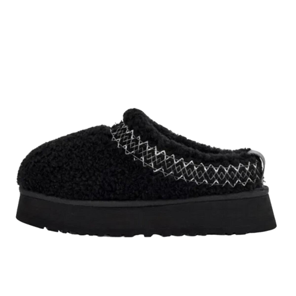 UGG Tazz Slipper Heritage Braid Black