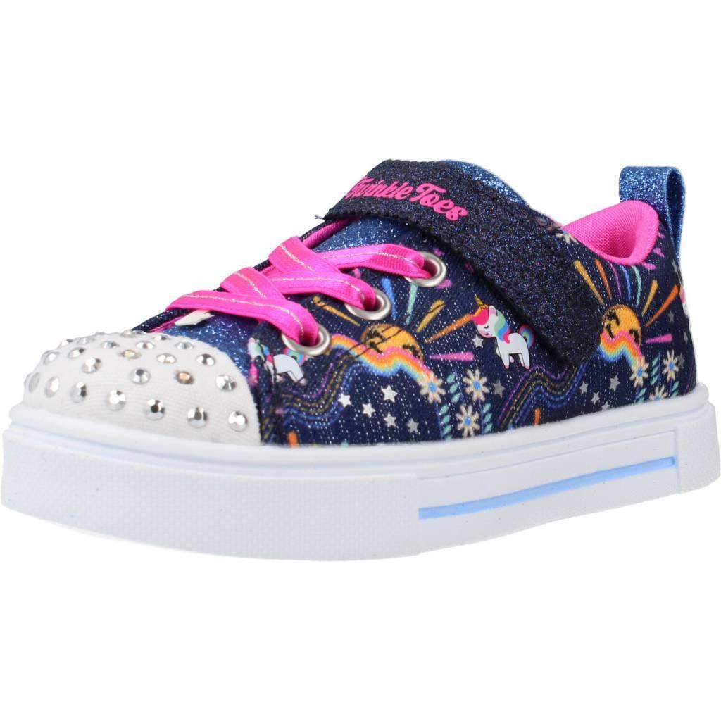 Buty SKECHERS TWINKLE SPARKS Niebieski