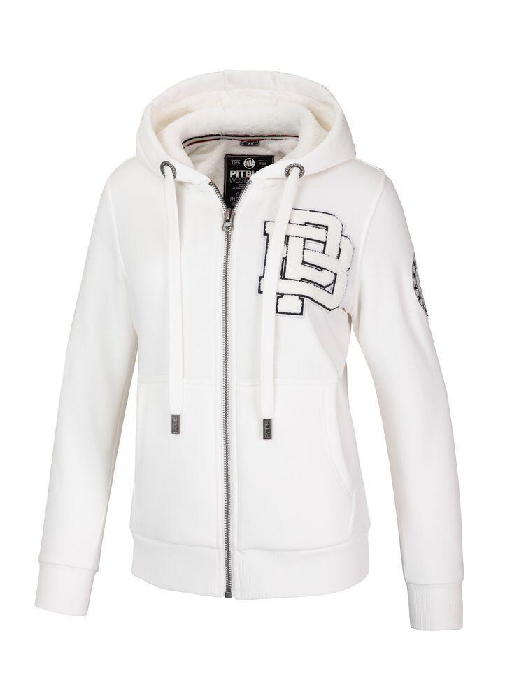 Bluza damska Pitbull rozpinana z kapturem Sherpa Ruffina