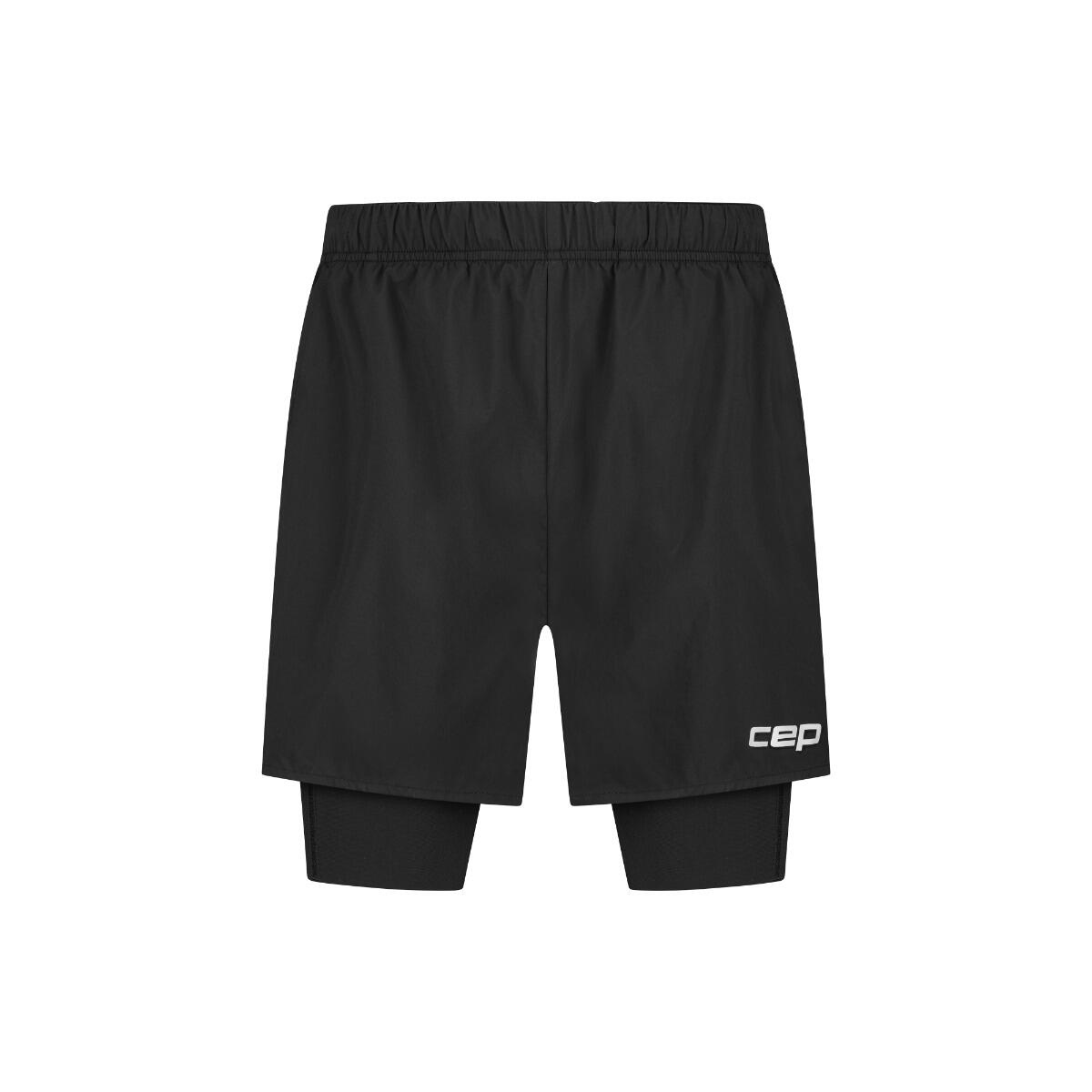 Szorty 2 w 1 CEP Compression Core Run