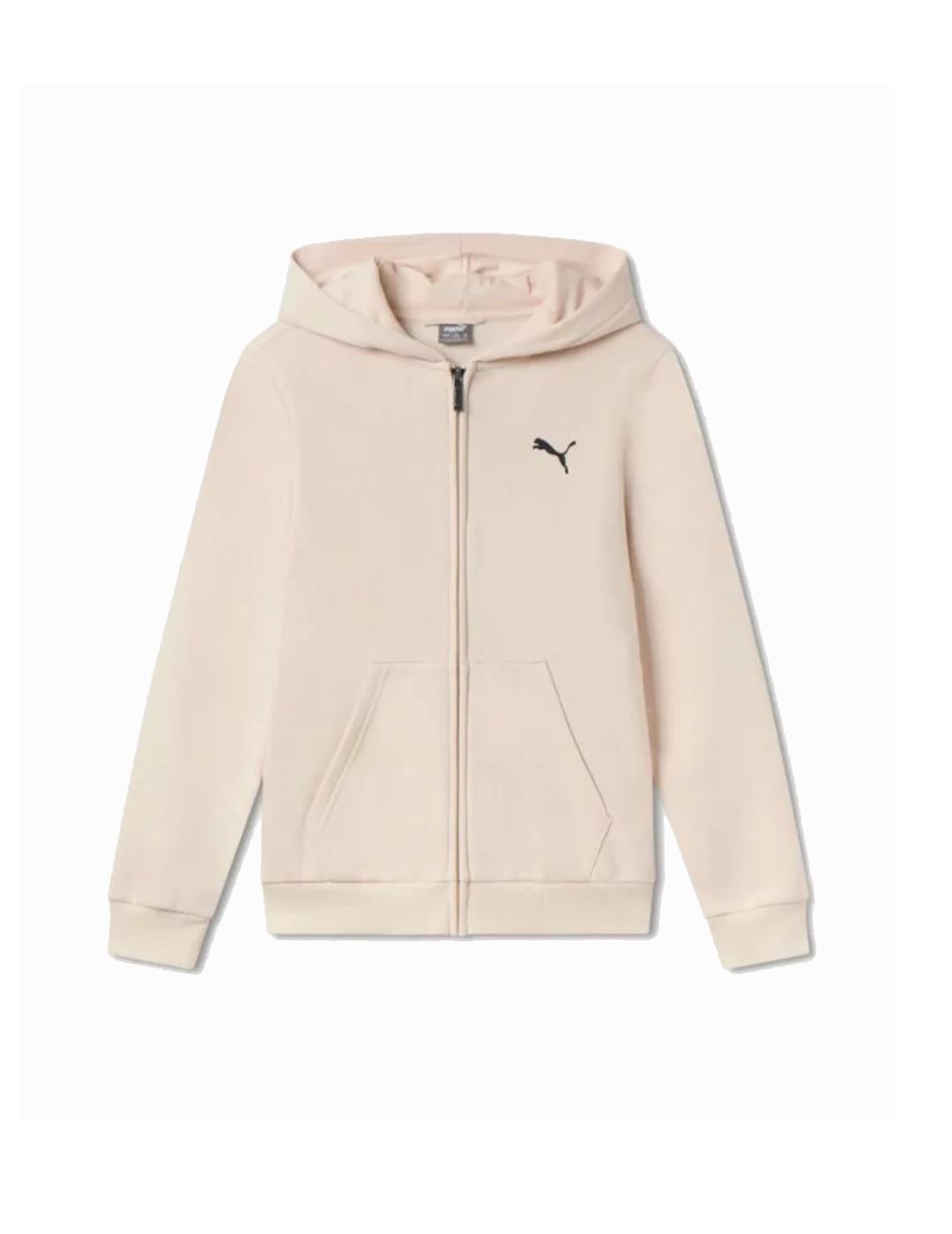 Hoodie Puma Graphic fz Beżowa kurtka dla chłopców