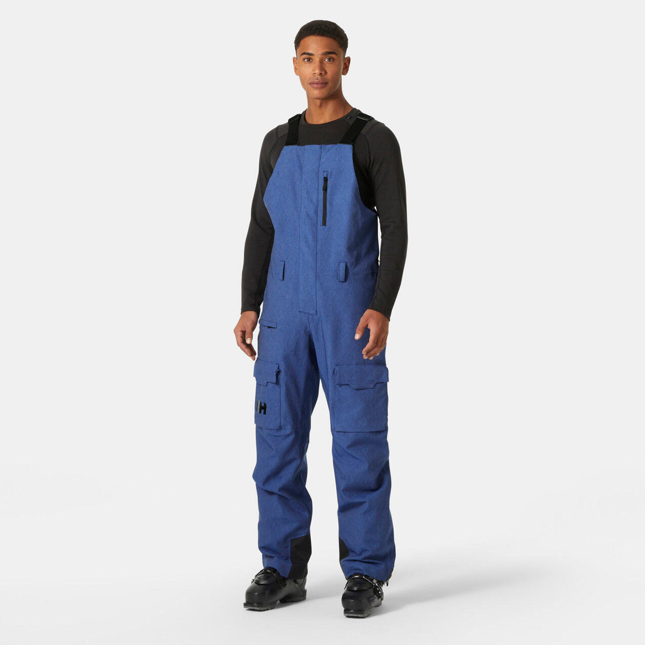 Spodnie narciarskie z szelkami i kieszenią cargo Helly Hansen Sogn