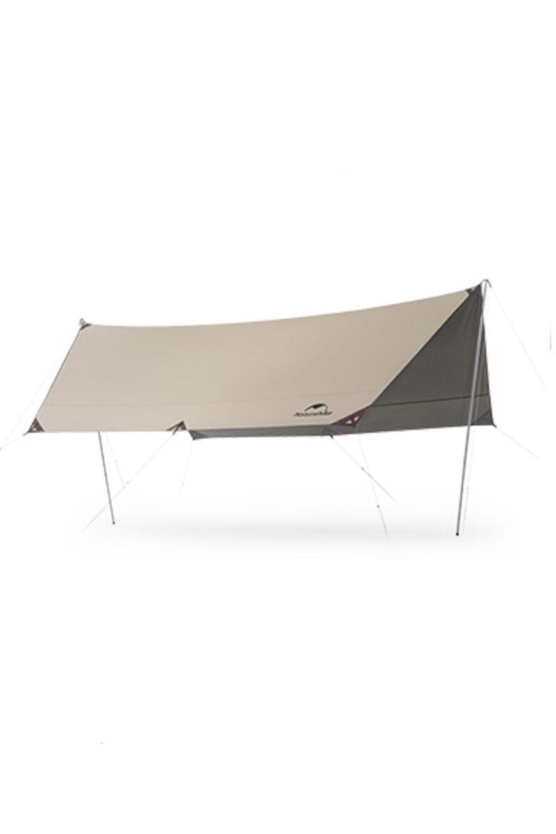 Tarp Naturehike Sky Ti Black Hexagon C2350Ws010 Khaki