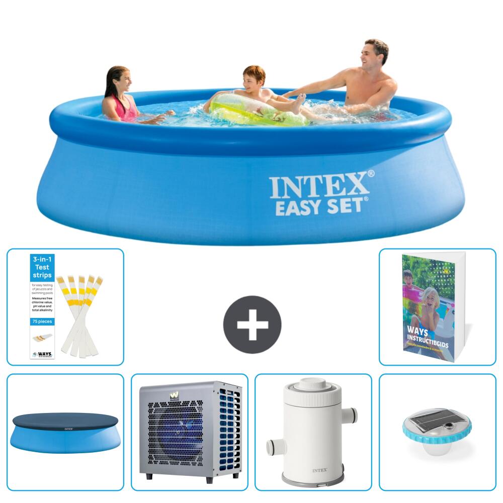 INTEX Basen Easy Set Okrągły - 305x76 cm - 7-częściowy S1