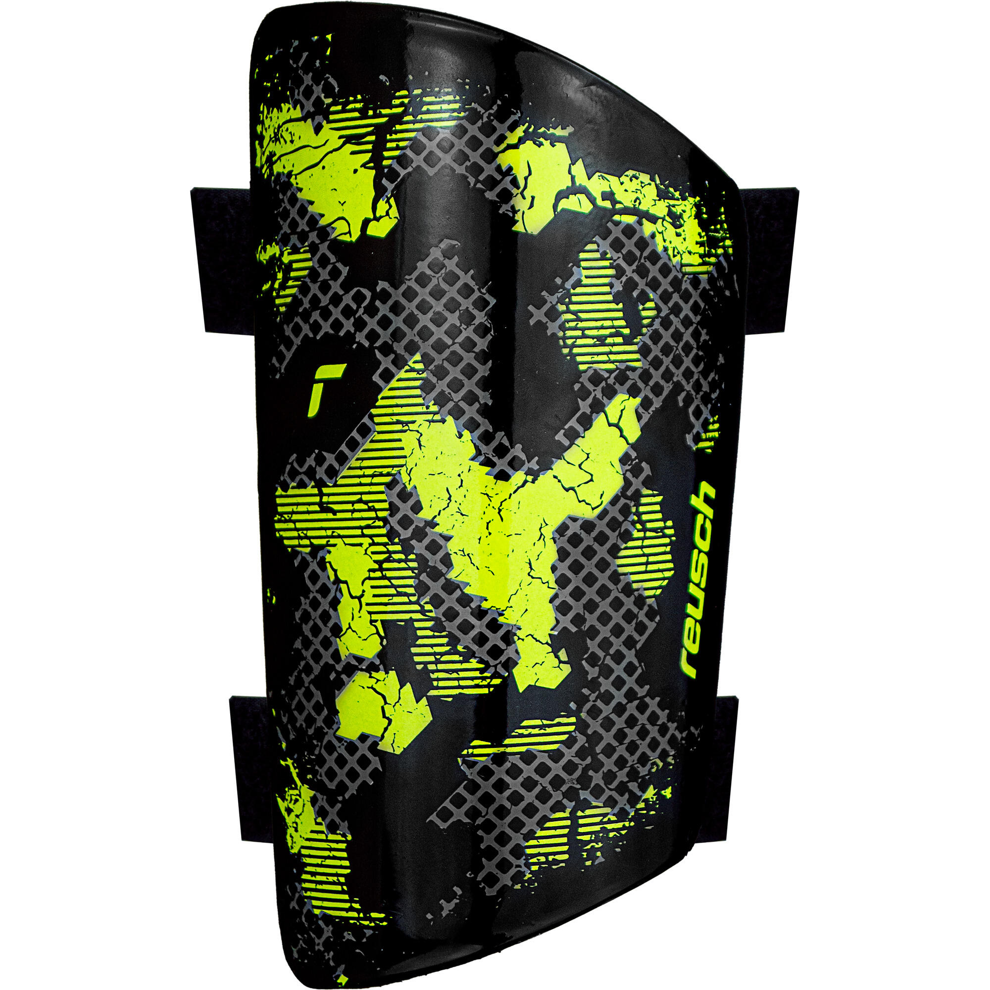 Фото - Захист для активного відпочинку Reusch Ochraniacze goleni  Perform Czarny, Żółty 