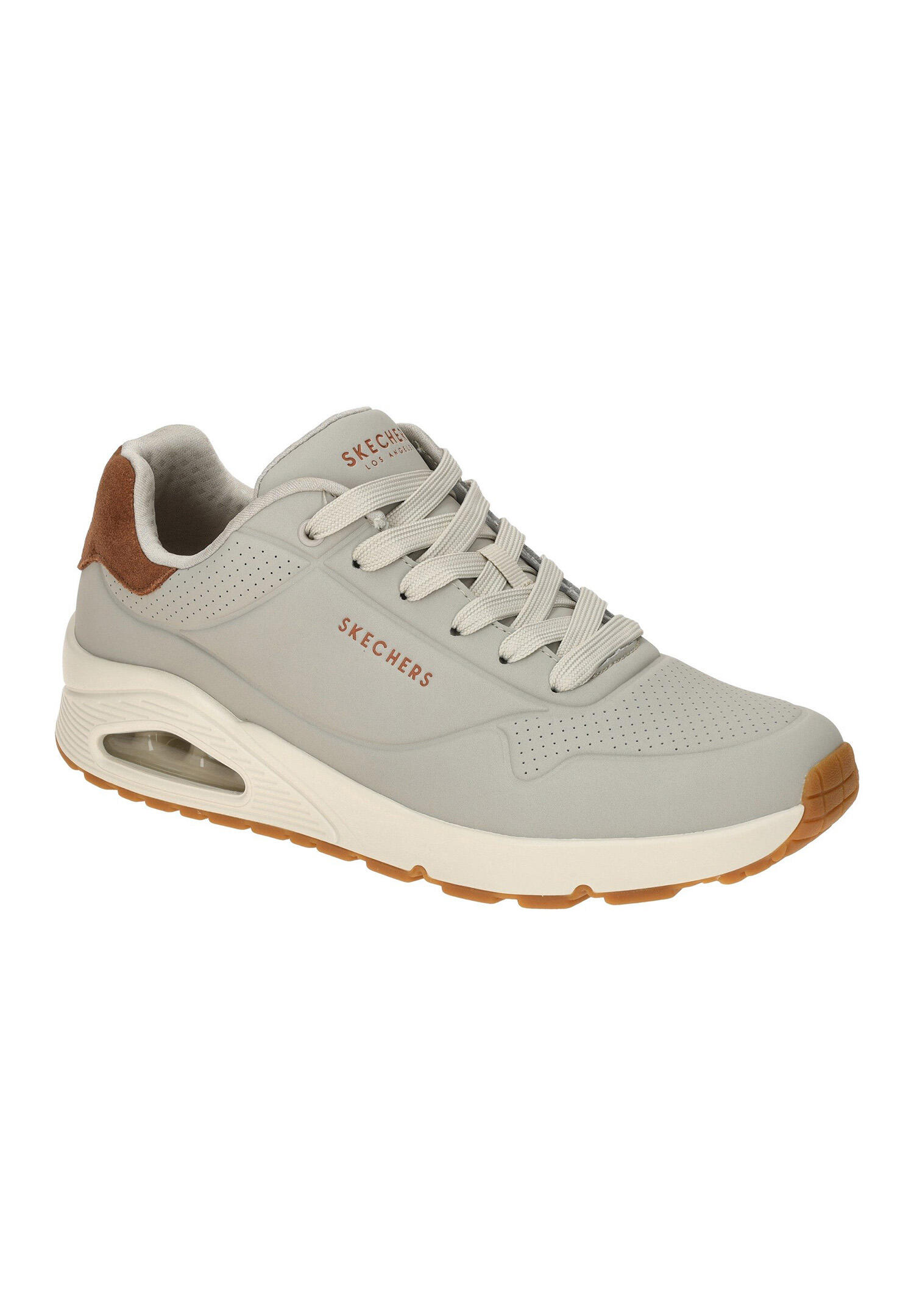 Buty SKECHERS UNO - SUITED ON AIR Szary