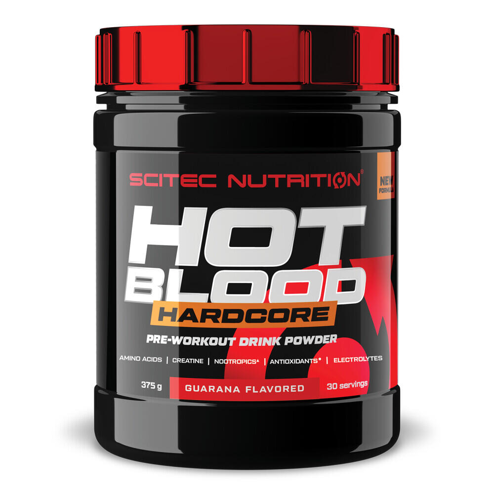 Przedtreningówka SCITEC Hot Blood Hardcore - 375g Pompa