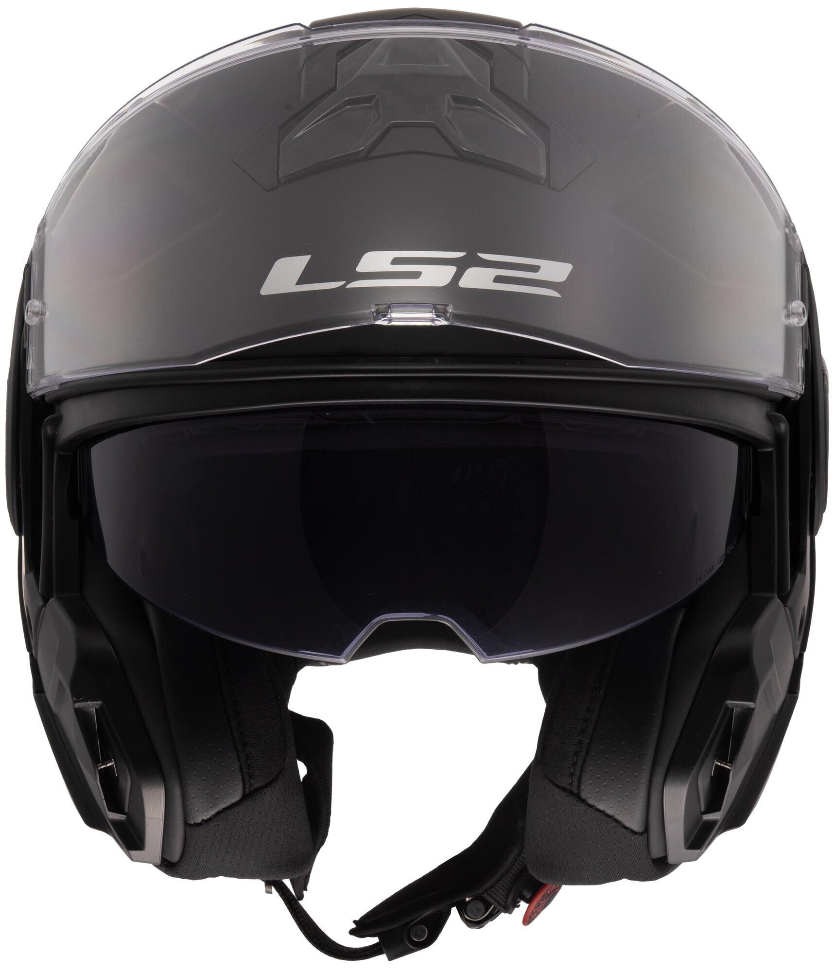 Kask modułowy LS2 FF910 Advant II Solid XS matowy czarny