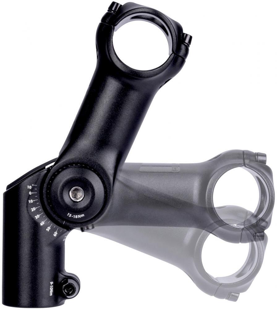CONTEC Seto Hybrid mostek regulowany 110 mm 25,4 mm czarny