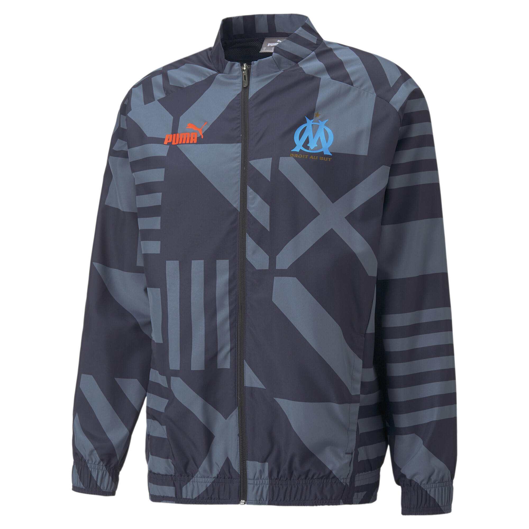 Manteau Puma OM PREM JKT Bleu