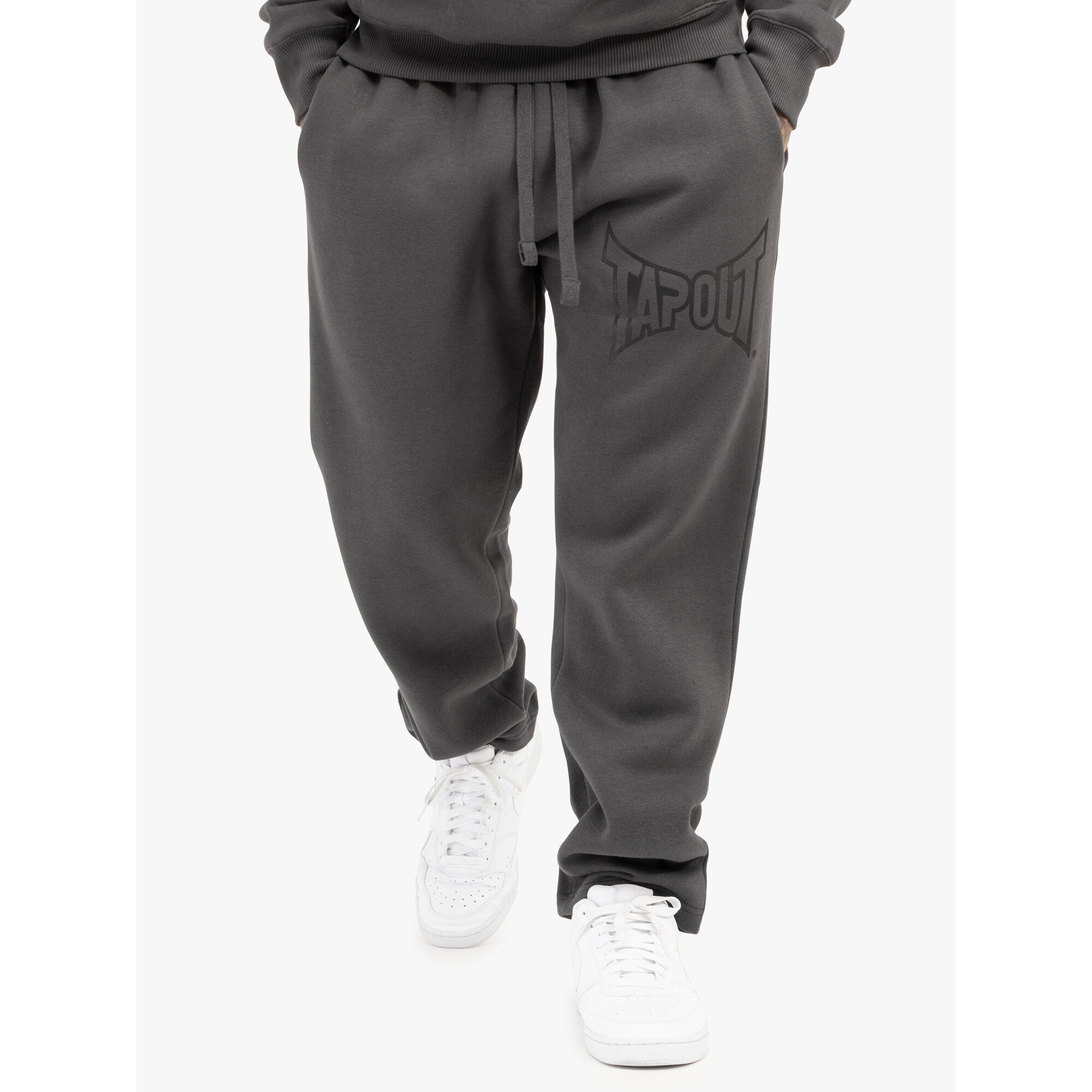 Spodnie dresowe o klasycznym kroju Tapout Basic