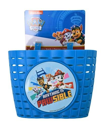 Kosz rowerowy Paw Patrol - niebieski