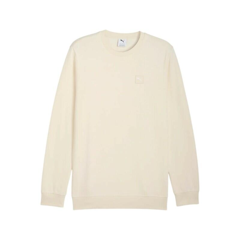 Beżowa bluza męska crew neck Essentials Elevated
