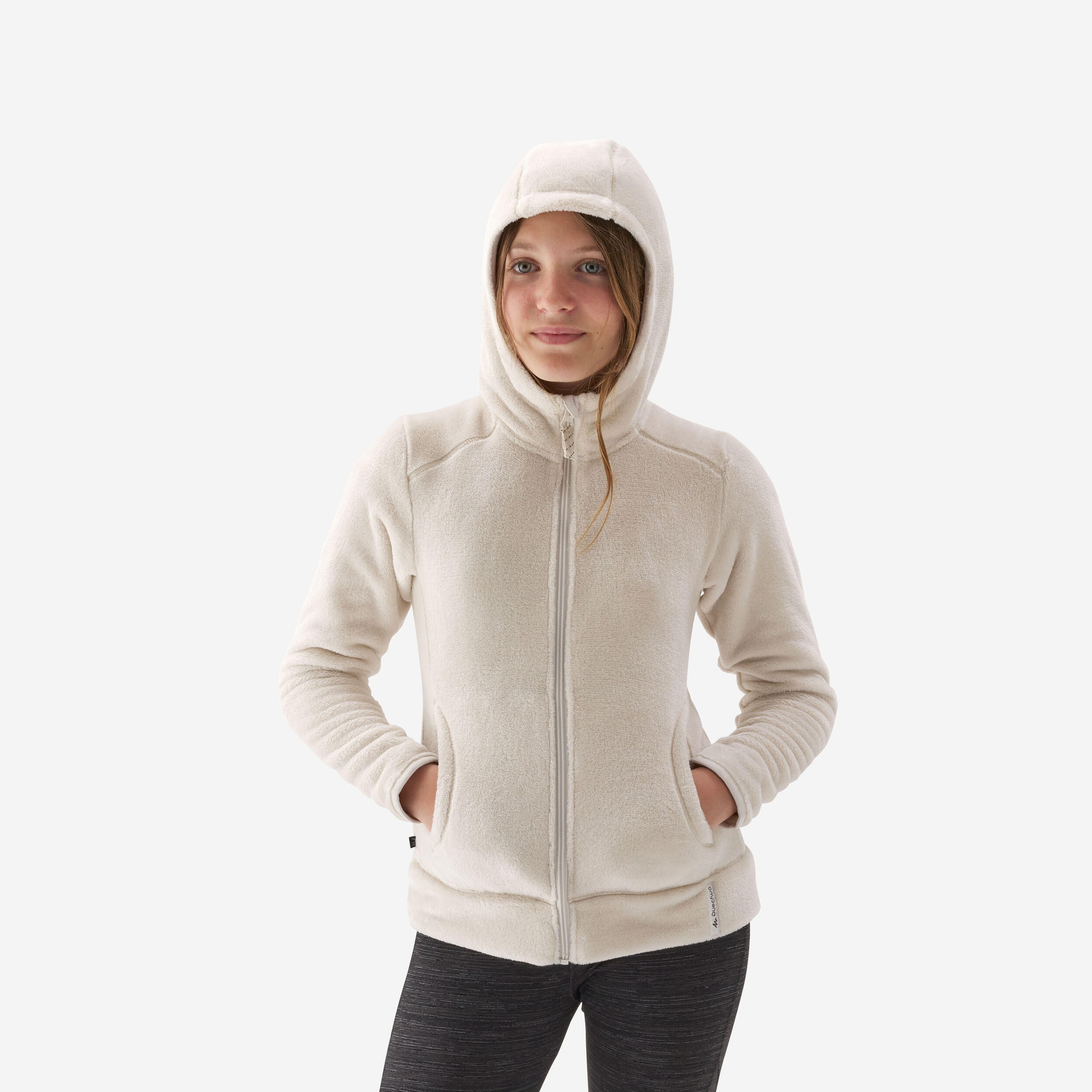 Polar turystyczny dla dzieci Quechua MH500 zamek