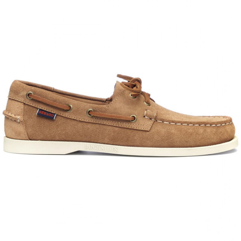 Docksides Portland Buty żeglarskie męskie brązowy koniak
