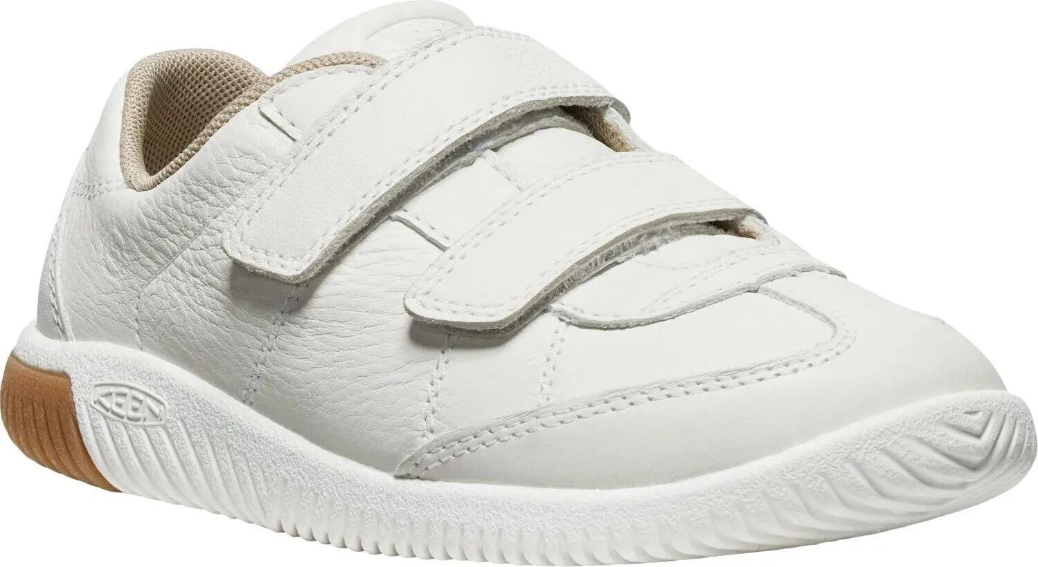 Keen Jr Knx T-toe Ds Y-star White/star White Kids' Leather Shoes