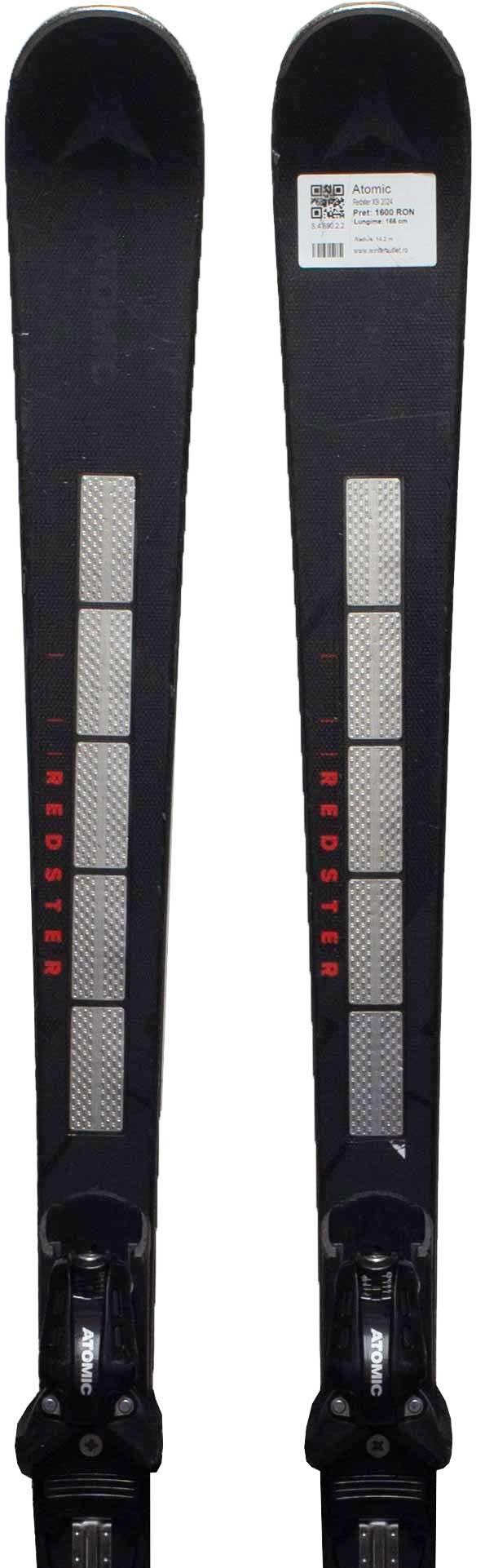 Second Life- Narty ATOMIC Redster X9i Revoshock 2024, 166 cm- Stan dobry
