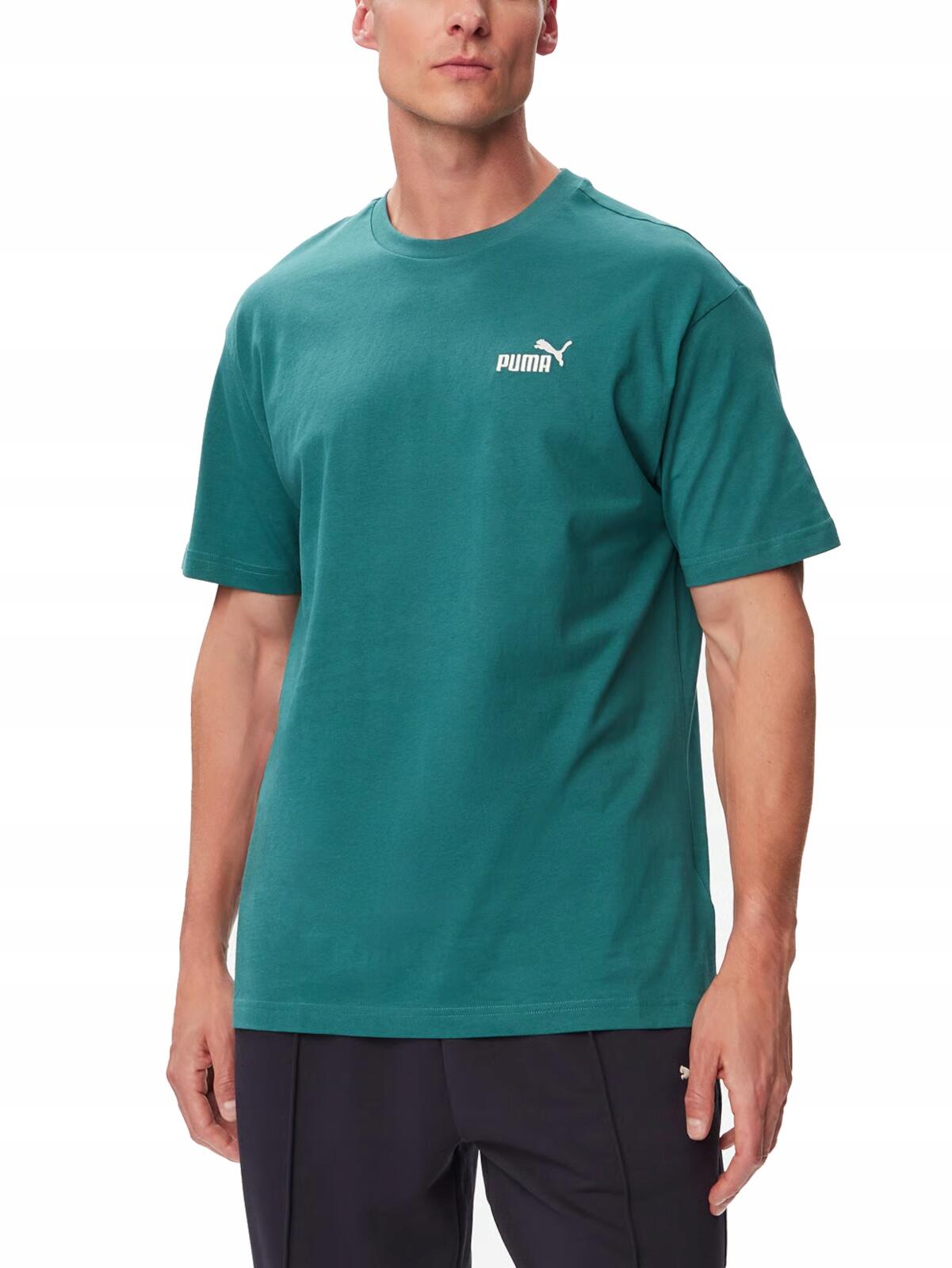Koszulka Męska Puma Ess Relaxed No 1 Logo T-Shirt Bawełniana