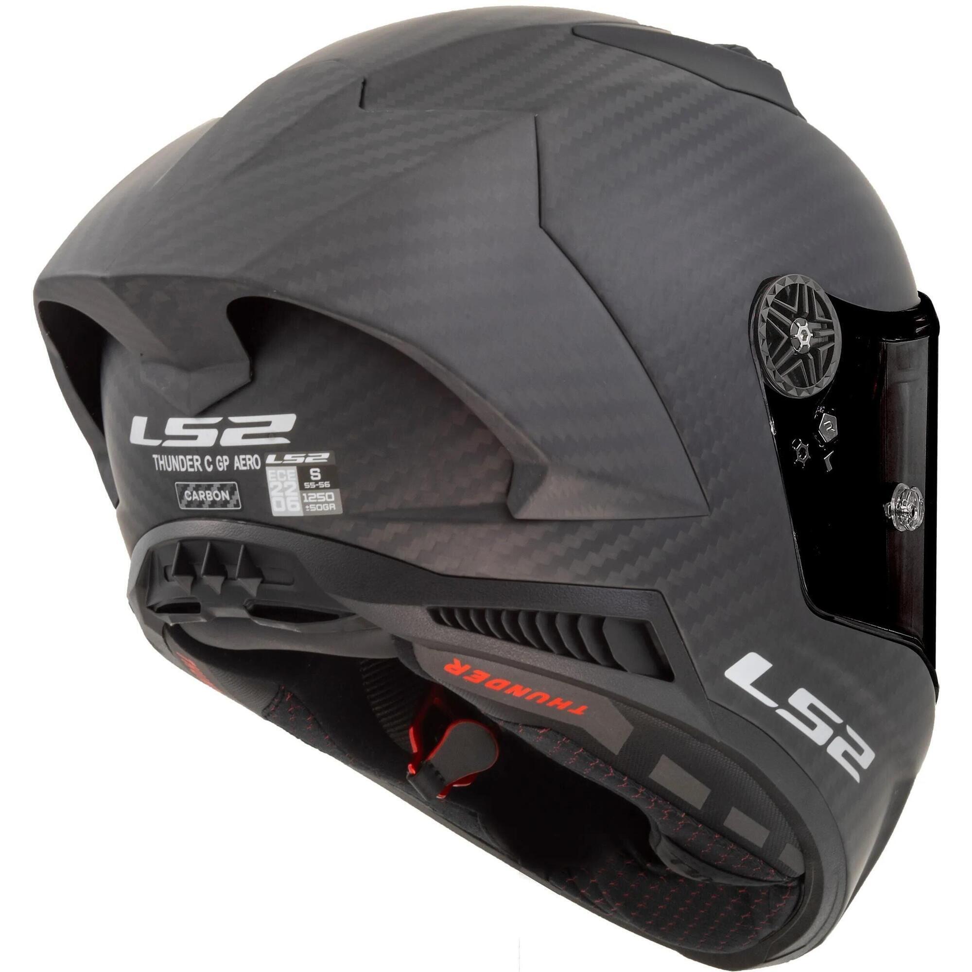 Kask integralny LS2 FF805 Thunder Carbon GP Aero L czarny matowy