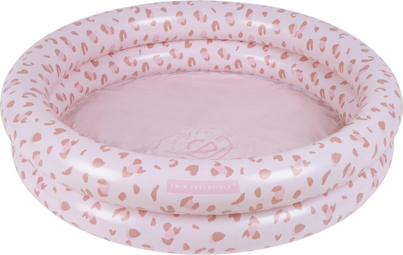 Basen dla dzieci Swim Essentials - Stary Róż - Lampart - Ø 100 cm